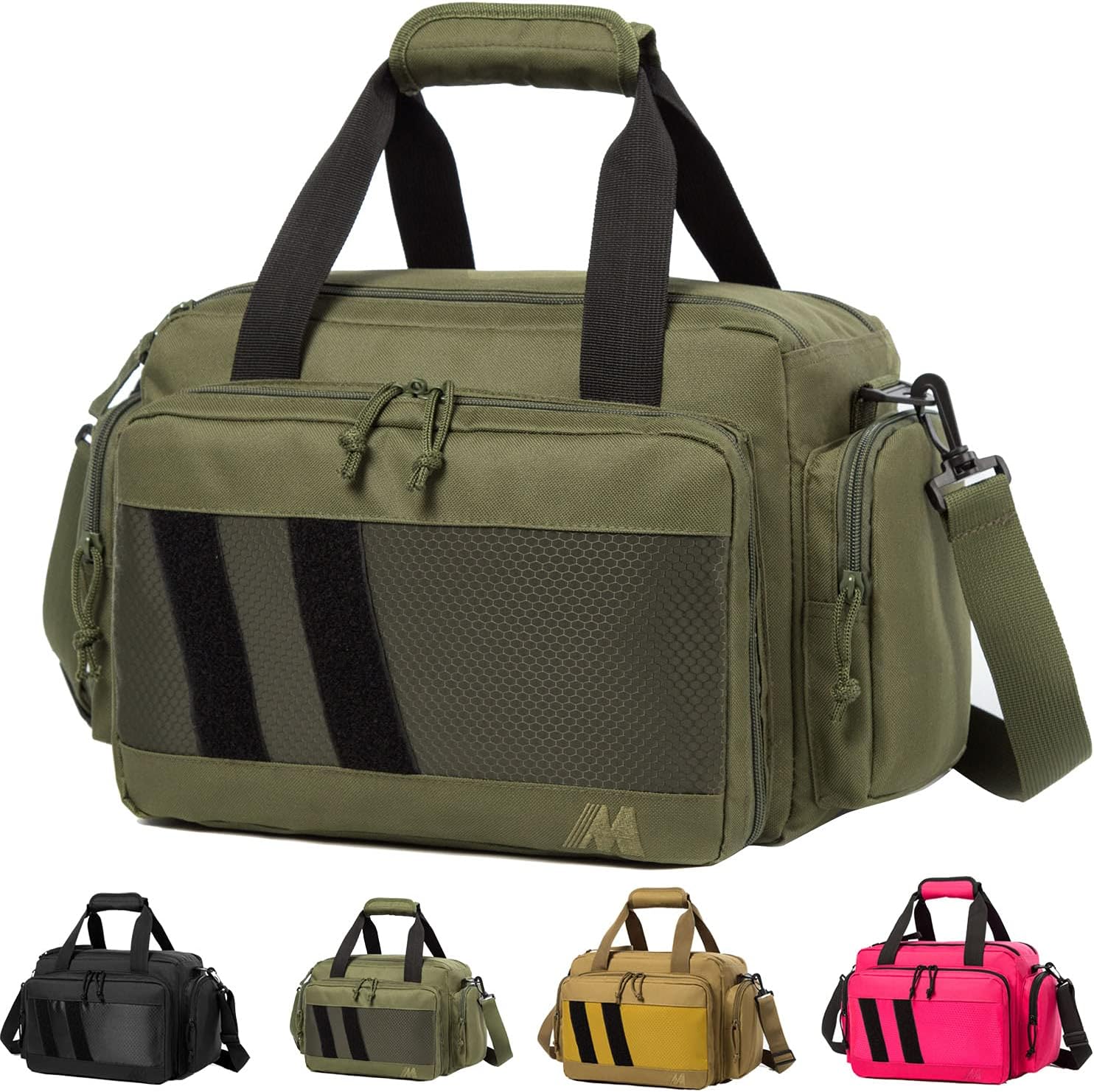 Range Bag -Tactical Gun Range Bag for Handguns,Pistols and Ammo.Padded Shooting Range Duffle Bag for Hunting Shooting Range Sport. Range Bag -Tactical Gun Range Bag for Handguns,Pistols and Ammo.Padded Shooting Range Duffle Bag for Hunting Shooting Range Sport.