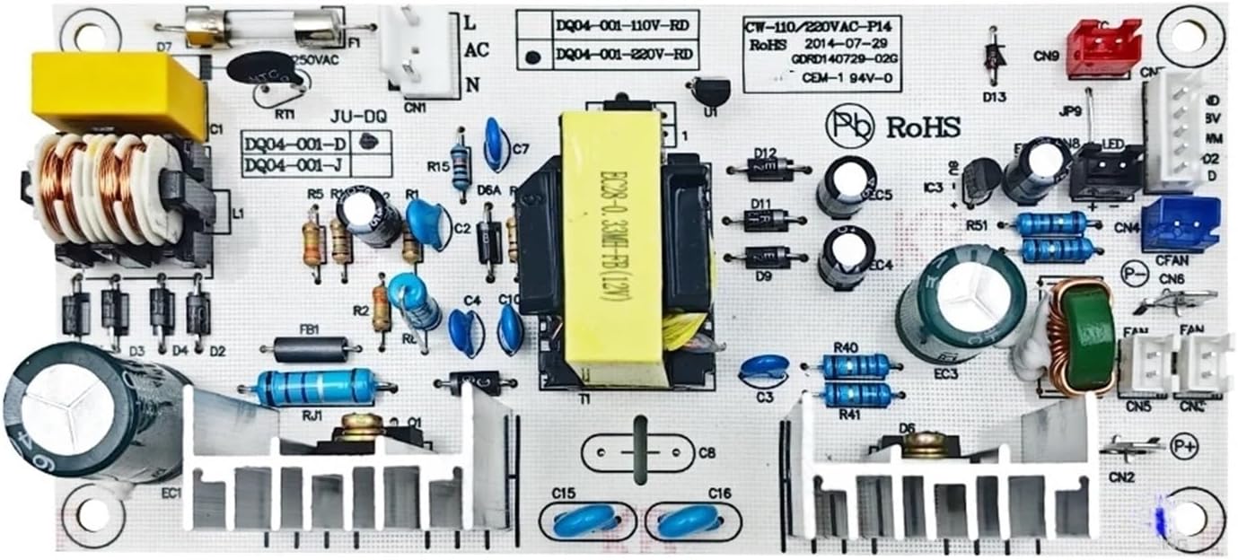Red Wine Cabinet Power Board Main Board Power Supply DQ04-001 220V Universal