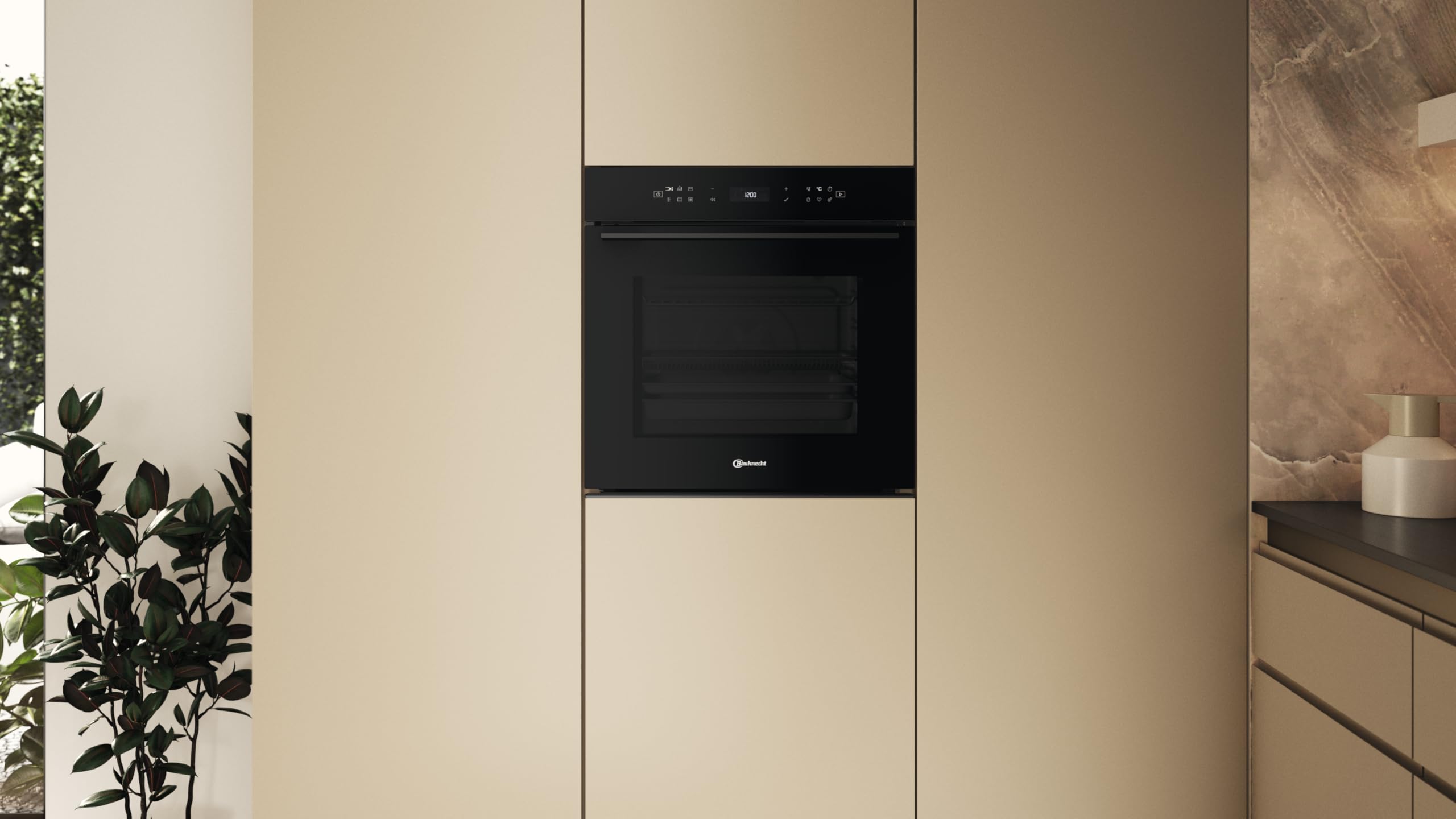 Bauknecht BBI78HT1SK Backofen Schwarzes Glas