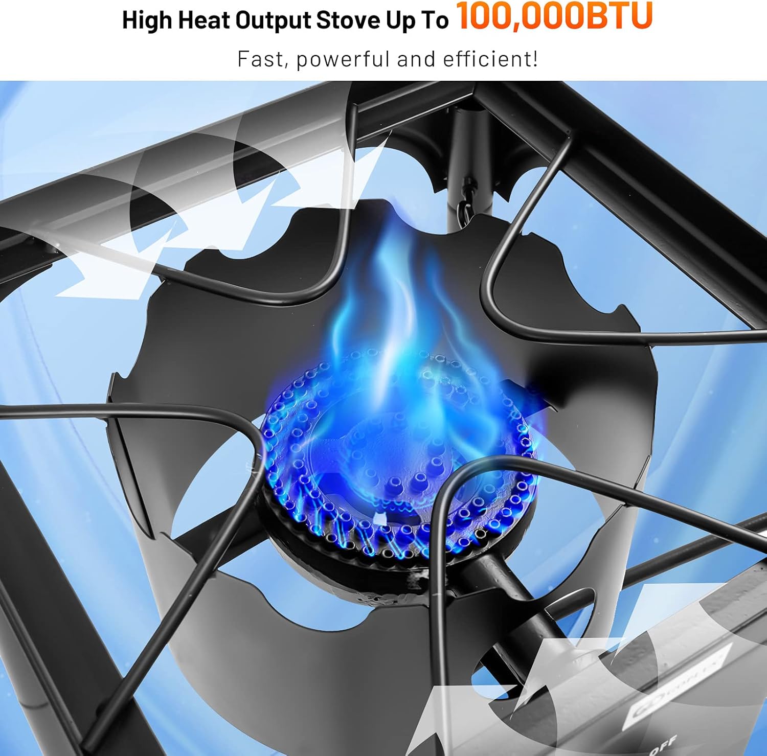 Buy Giantex Outdoor Single Burner Stove, High Pressure Burner Stand Max