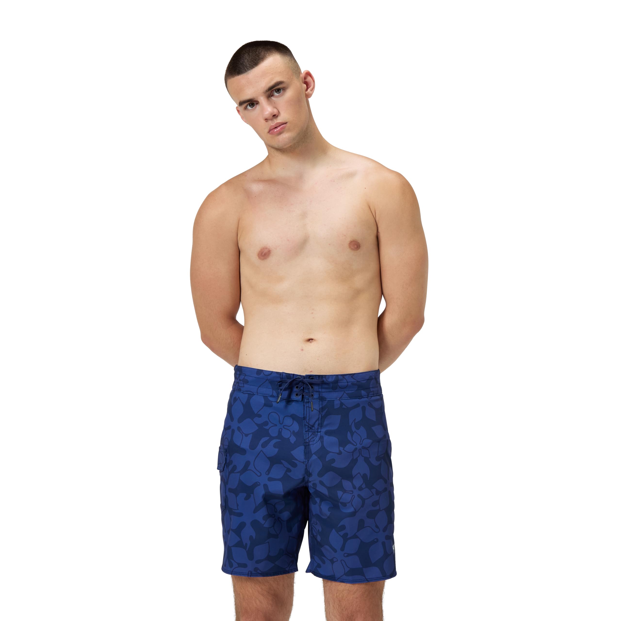 Speedo Print Boardshort 18" Short de Agua Hombre (Pack de 1)