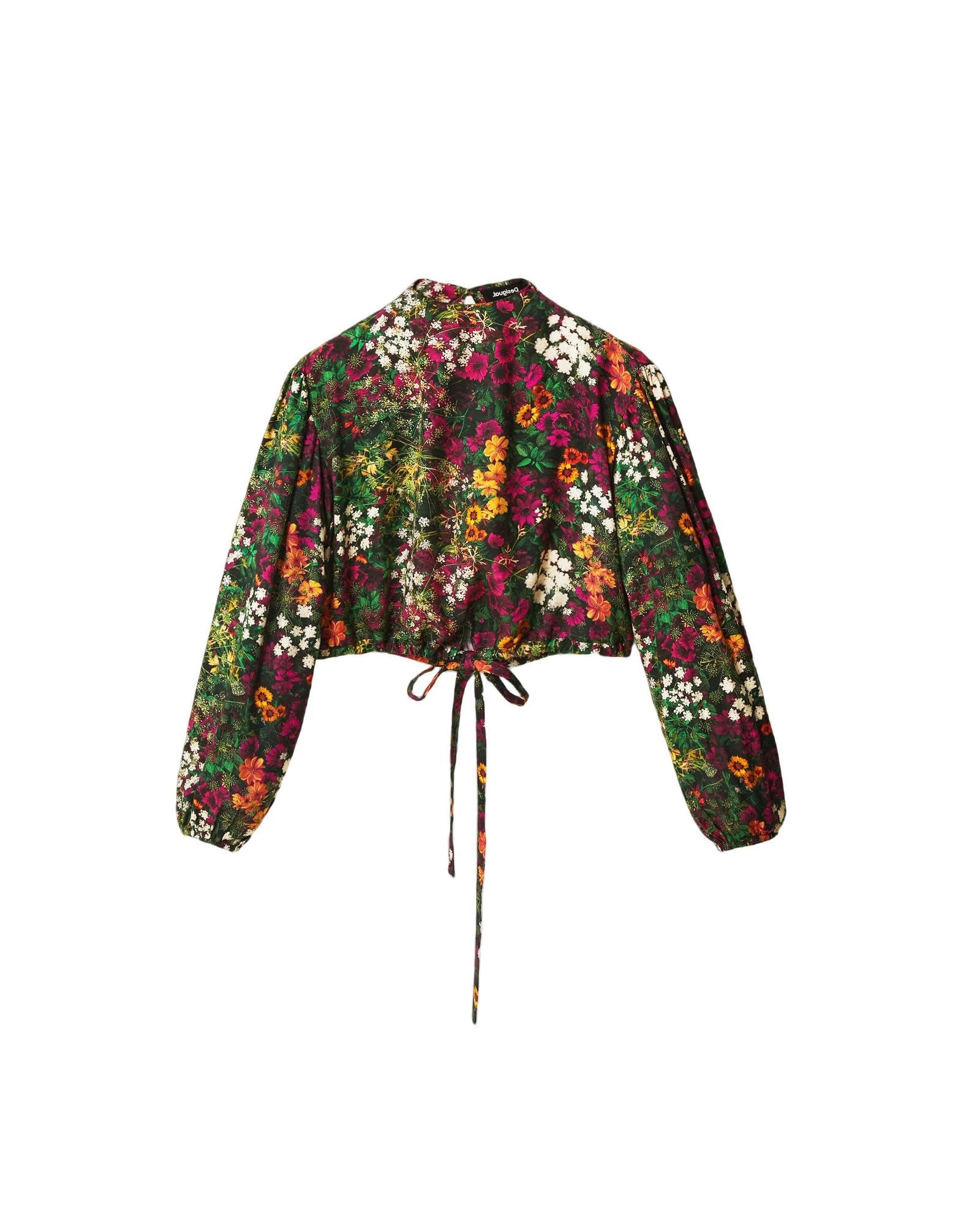 Desigual Women's Long-Sleeved T-Shirt, Material finishes., L