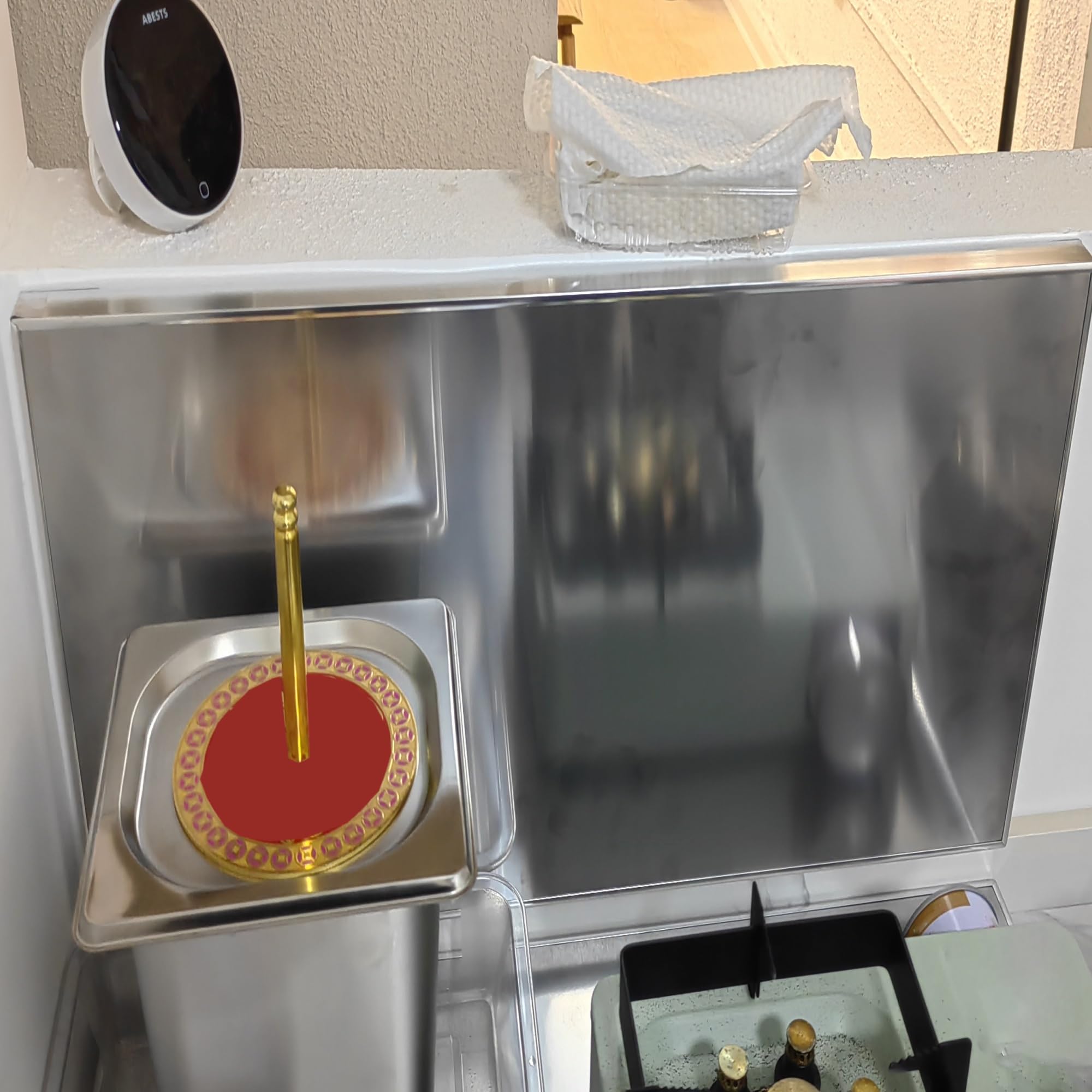 Protection thermique magnétique de cuisinière pour isoler le réfrigérateur