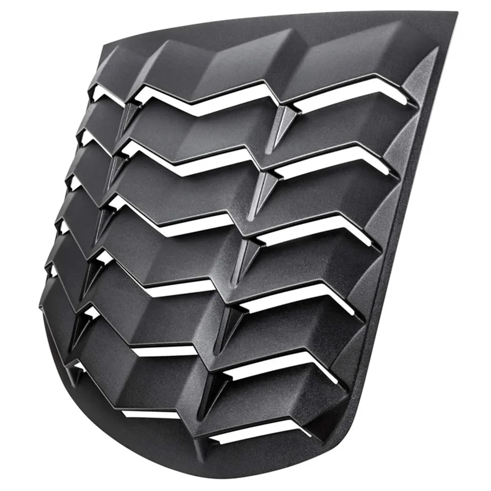 Rear Window Louver (Matte Black) Custom Fit Windshield Sun Shade Cover ABS Compatible for Hyundai Genesis Coupe 2010-2016