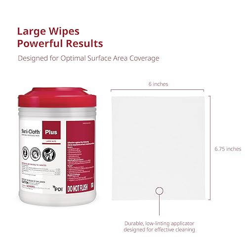 Miniatura 3 de Sani-Cloth Plus Hard Surface Disinfectant Wipe, 160 Count, Q89072 - Case of 12 = 1920 Wipes