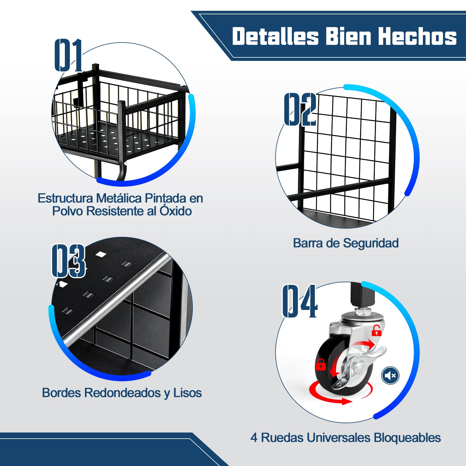 COSTWAY Estante de Almacenamiento para Bolsa de Golf con Ruedas Bloqueables