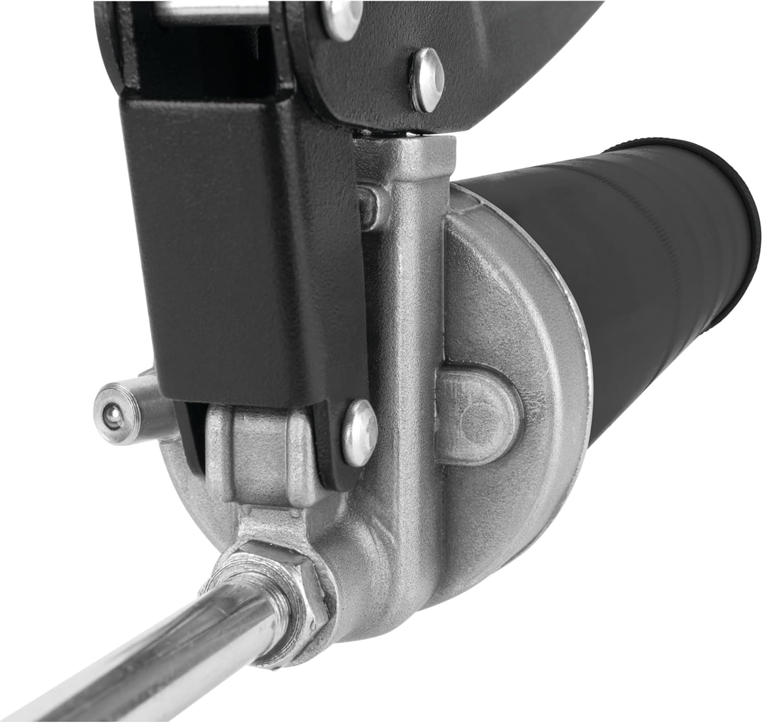 Performance Tool W54296 Heavy Duty Lever Action Grease Gun with Dual Piston Design and 10,000 PSI Operating Pressure for Efficient Lubrication