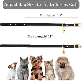 OOPSDOGGY Katzenhalsband Leder Mit Glöckchen - Ref Produktbild-Vorschau 14