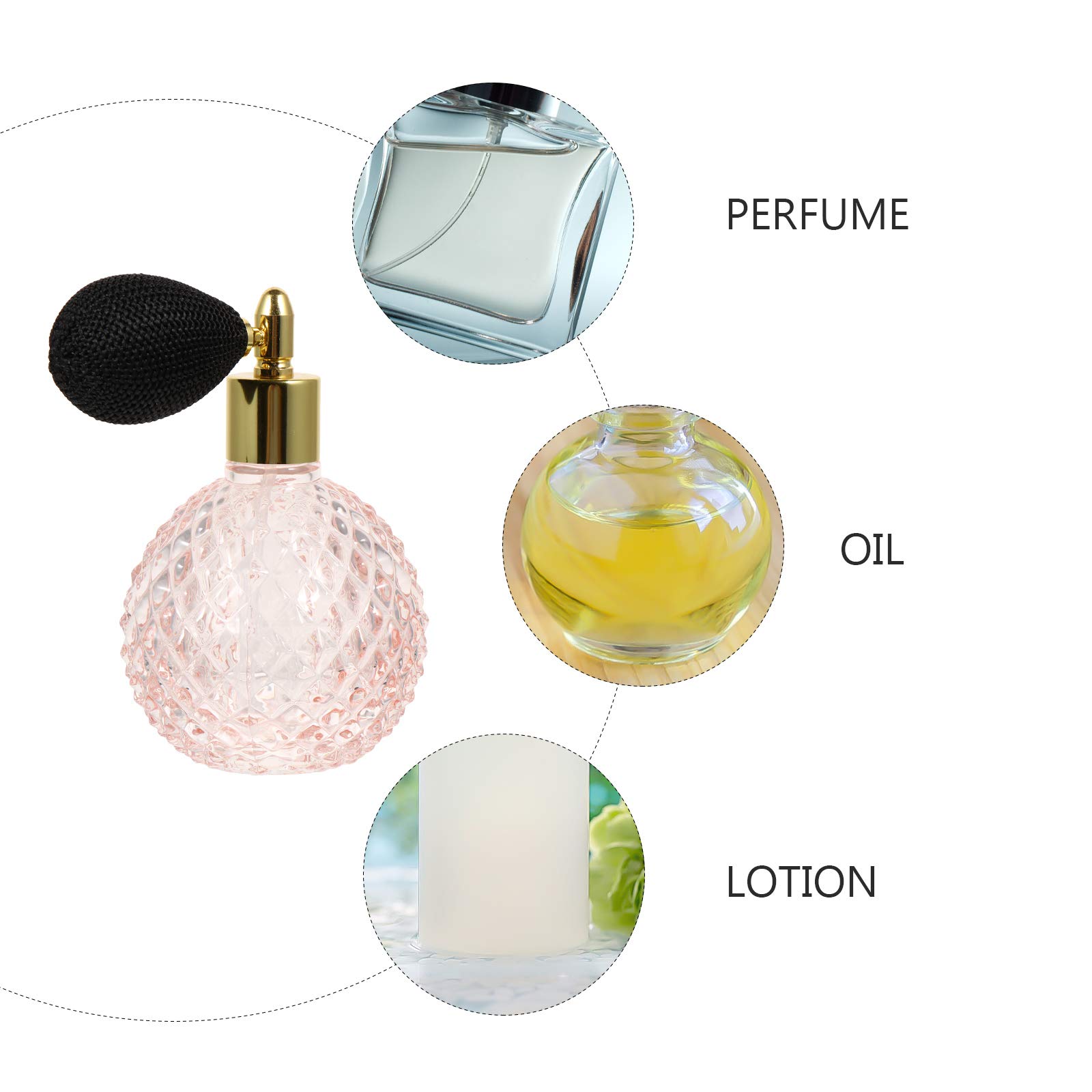 Amazon.co.jp: BESTOYARD 香水アトマイザー ガラスボトル 香水瓶 詰替