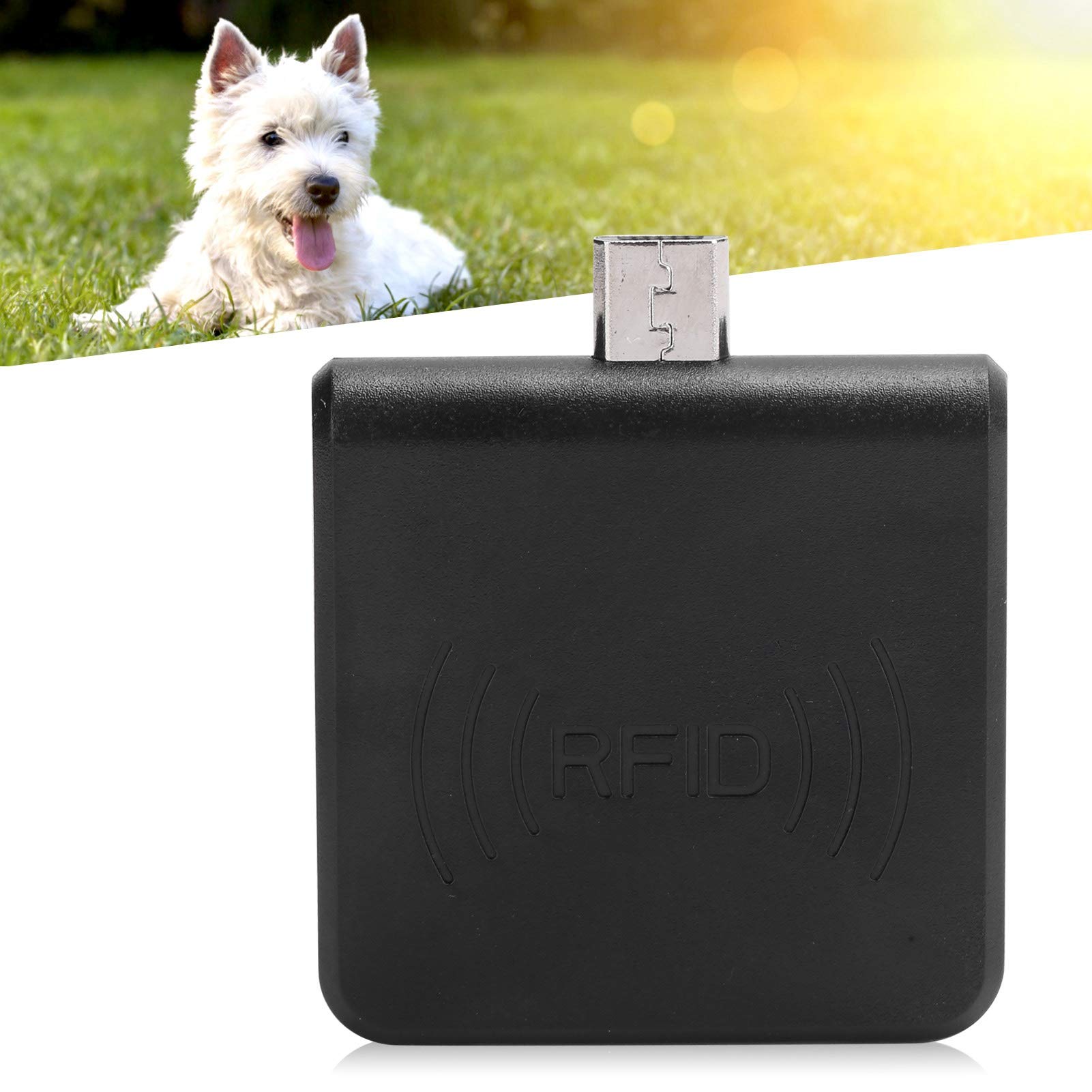 Cocoarm W86 Micro USB Card Reader, 125kHz/134.2kHz (BLACK)