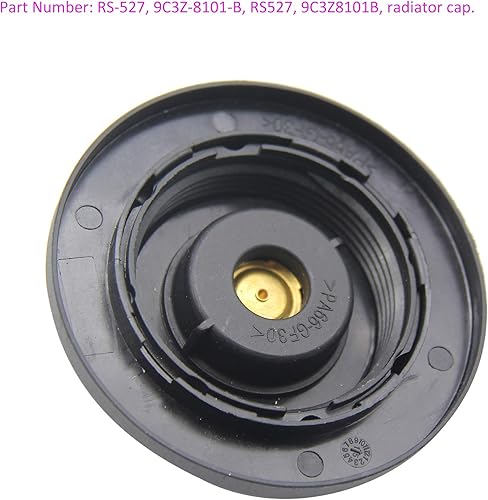Miniatura 2 de 9C3Z-8101-B, 9C3Z8101B Tapa de presión del radiador Tapa de depósito de refrigerante RS-527, RS527, Reemplazo para Ford 6.0 7.3 Powerstroke Explorer