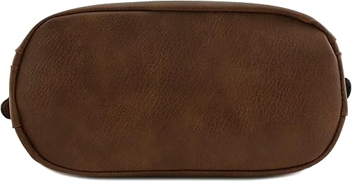 Miniatura 4 de Fashion Puzzle - Juego de 2 bolsas, bolso hobo de piel sintética extra grande con bolsa pequeña