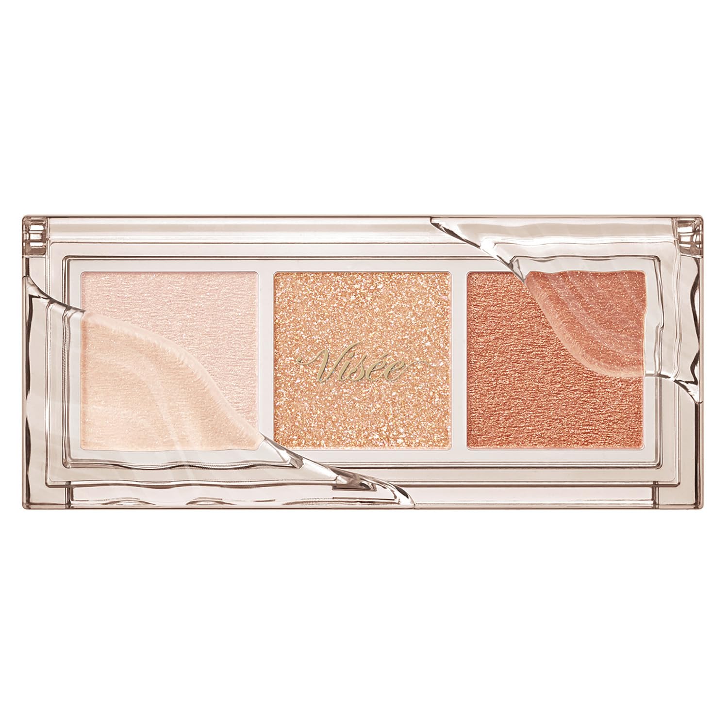 Visee Killer Eye Trio OR-3 Sunny Eyes Glitter Eyeshadow 3 Color Orange Japan