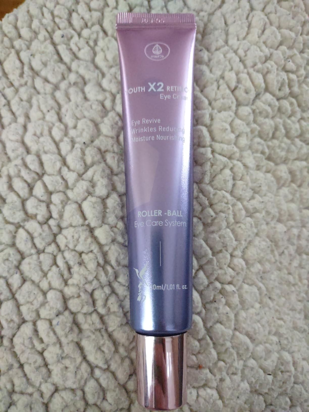 MEDB Youth X2 Eye Cream – Korean Skincare with Peptides & Cooling Triple Roller for Hydrated, Refreshed Eyes – 30ml / 1.01 fl oz