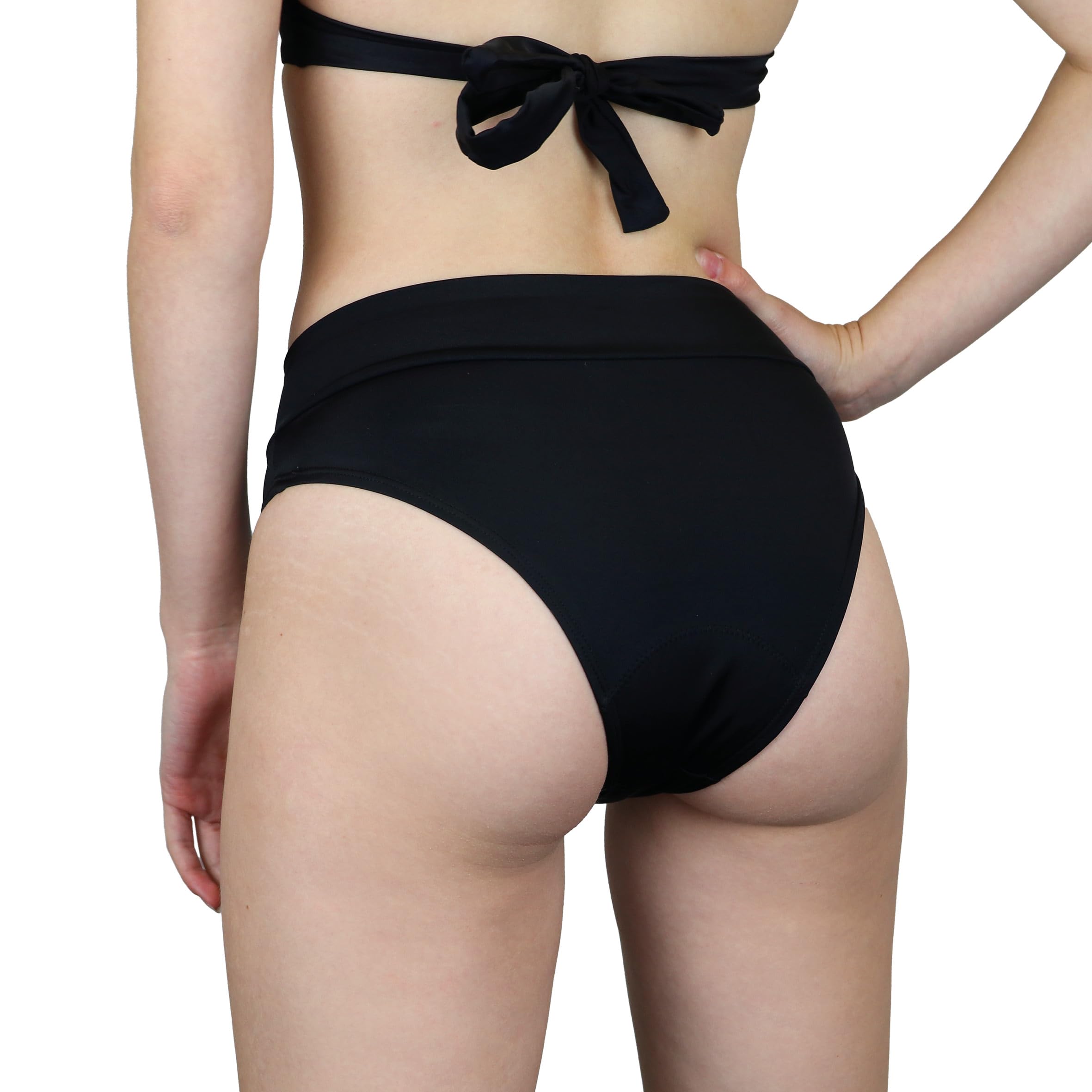 MYLILY Bas de Maillot de Bain Menstruel 1 Pièce Femmes Anti-Fuite Oeko-TEX