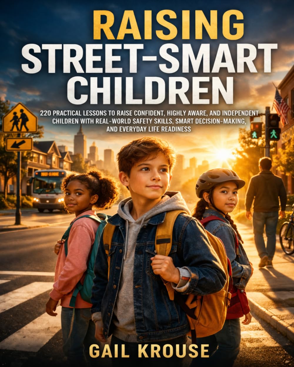 Raising Street-Smart Children: 220 Practical Lessons to Raise Confident, Highly Aware, and Independent Children with Real-World Safety Skills, Smart Decision-Making, and Everyday Life Readiness