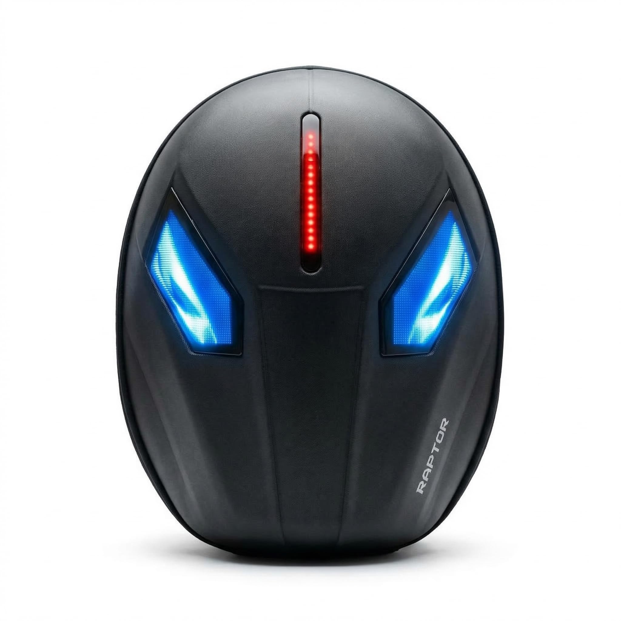 morph RAPTOR EYE X Smart LED Backpack for Riders & Gamers | App-Controlled RGB Eye & Water Resistant | Hard Shell laptop Helmet | Unisex for college,Travel-picture-21
