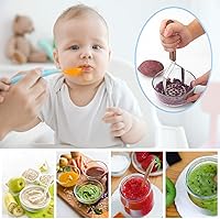 Vista 4 de Triturador de patatas mejorado, acero inoxidable, resistente, mango antideslizante, no es fácil de doblar, fácil de usar, construcción resistente