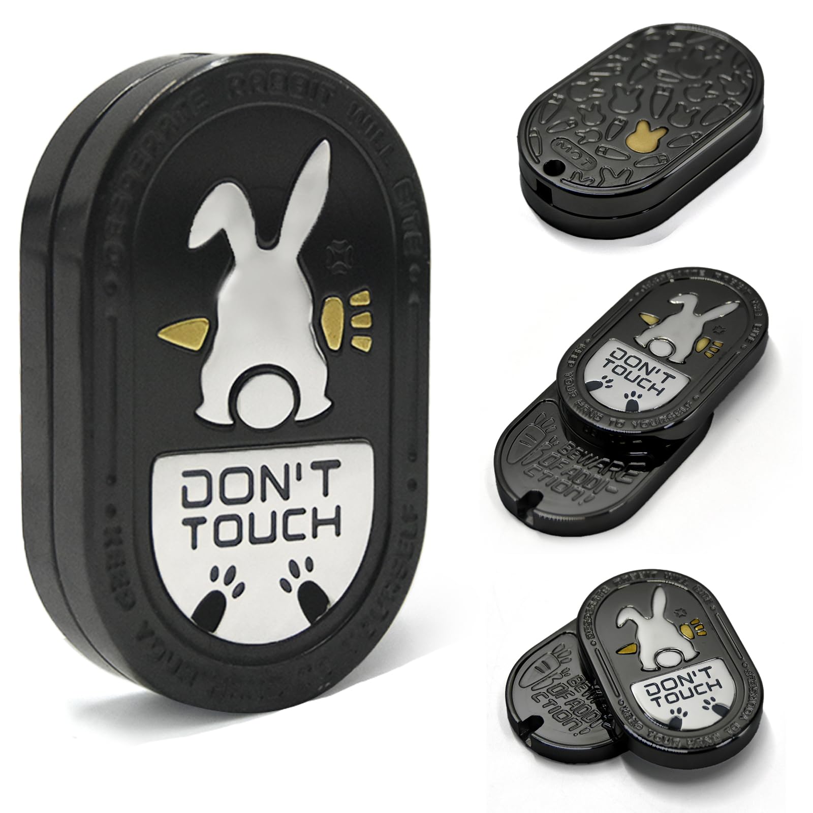 SKEDC Desperate Rabbit Fidget Slider, Stainless Steel EDC Fidget
