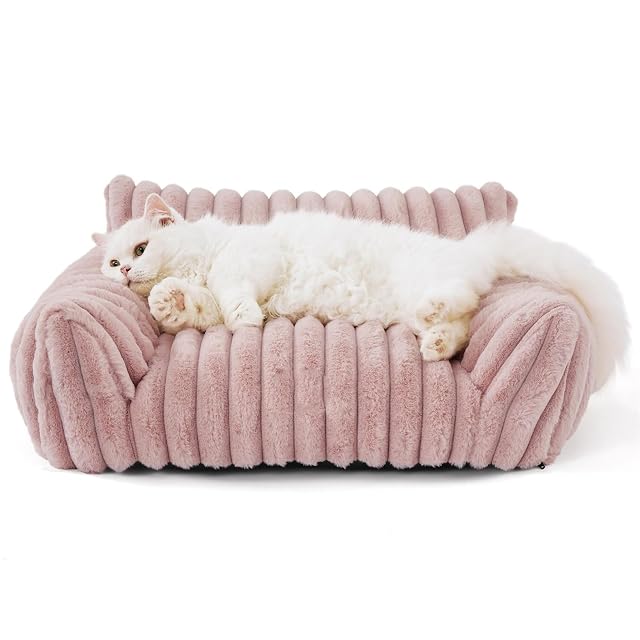 Foto 4 de 8 de Nido de cama para mascotas para perros y gatos, sofá para perros, cojín de lujo, varios colores y muebles