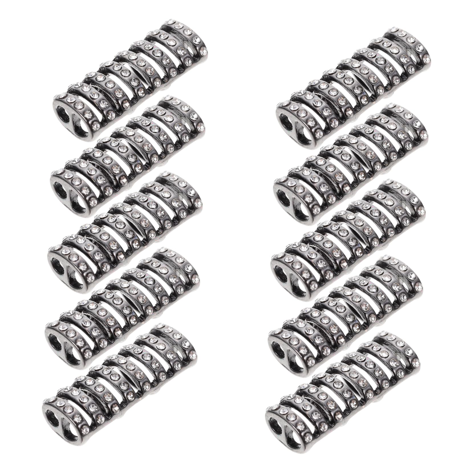 jojofuny 50 Pcs Bracelet Connecteur Alliage Montre Connecteur Strass Accessoires Strass Bracelet Connexion Montre Fournir Remplaçable Adaptateur Décor Fournir Délicat