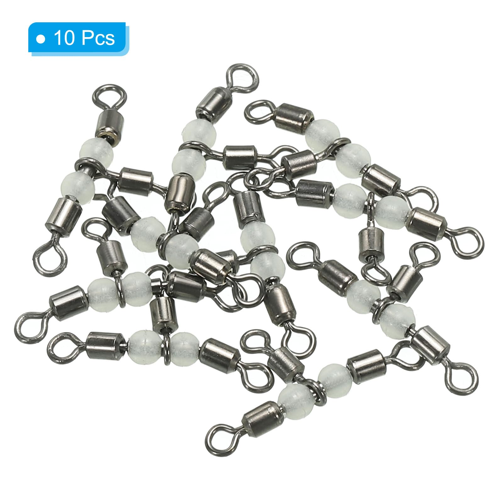 Girevoli Pesca Mare 25 Girevoli A Tre Vie In Acciaio Inox Per Pesca In Mare - 1/0 E 3/0, Pesanti E Resistenti Girelle Pesca Mare - Foto 11