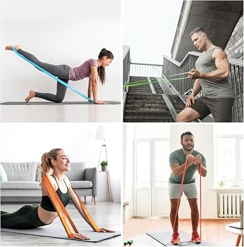 CFX Resistance Bands for Working Out,Pull Up Assistance Bands,Workout Bands for Exercise,Elastic Bands for Body Stretching,Crossfit Training at Home/Gym for Men & Women
