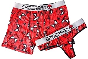 Couples Matching Red Underwear Set