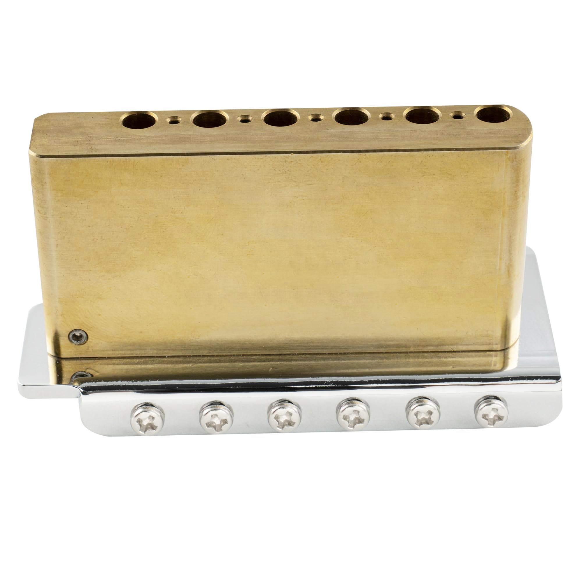 Musiclily Ultra BV007 52,5mm Chitarra Ponte Tremolo Bridge 6 Viti Cromato