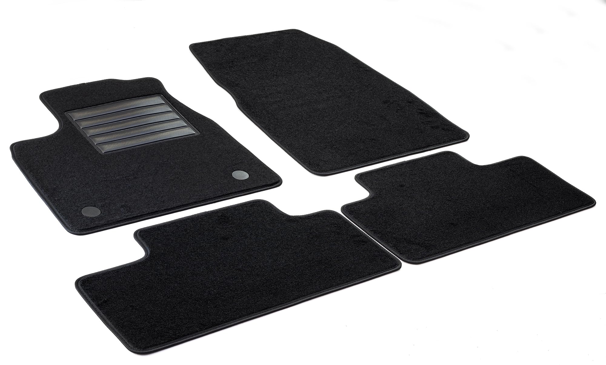 MTM SP-10187 Tapis sur Mesure en Velour pour Renault Megane E-Tech Electric 2022>, Noir