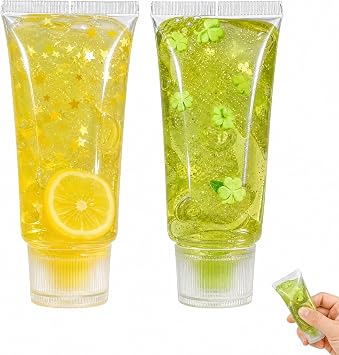 Figurine, 2 PCS Toothpaste Squishy, with Lemon and Clover Styling, Soft Textured Squishy Toothpaste Desktop Ornament, Portable Workspace Accessory for Office Interior, Household Layout for Adult