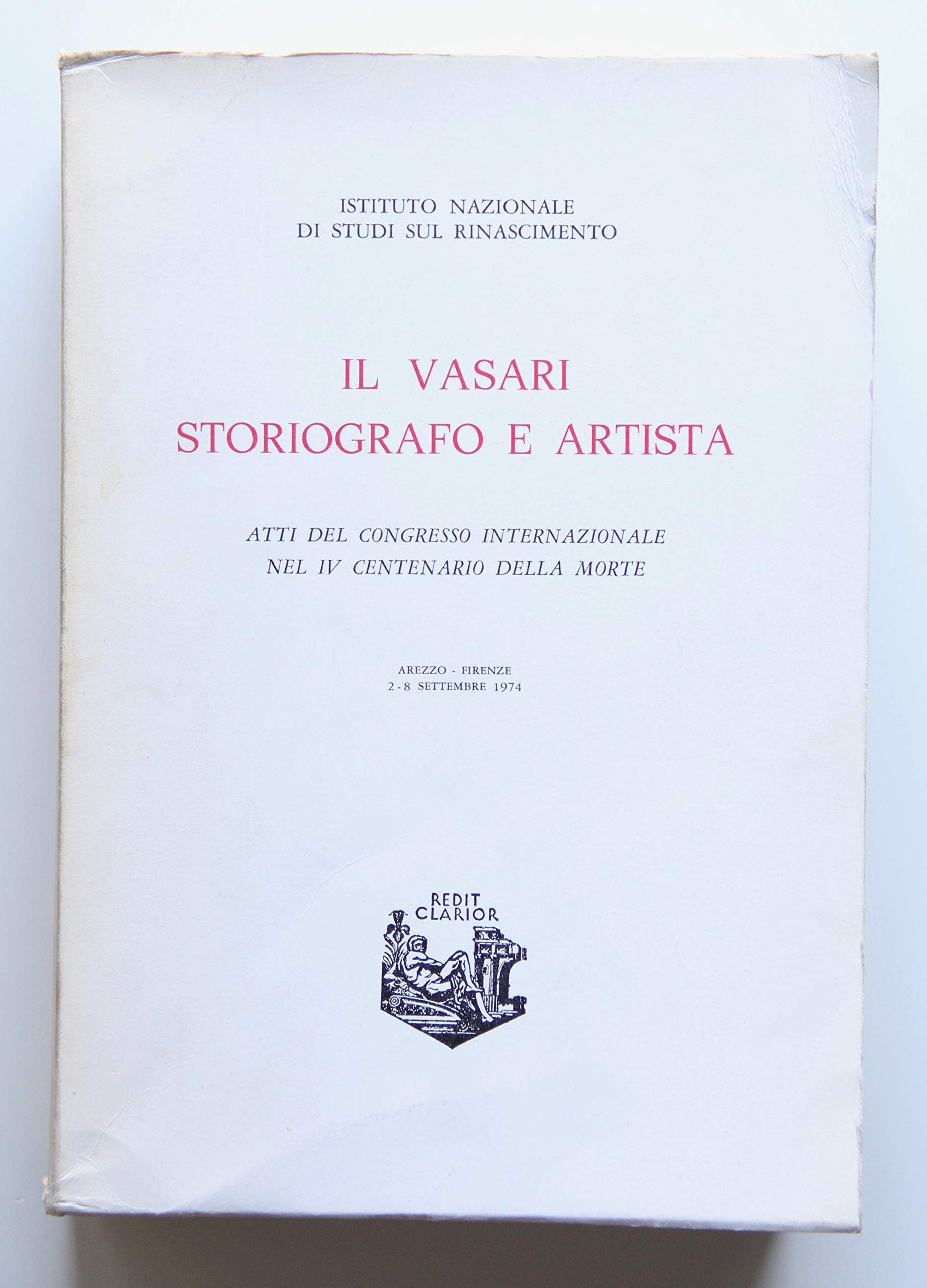 Il Vasari storiografo e artista cadeau idéal passionné art italie
