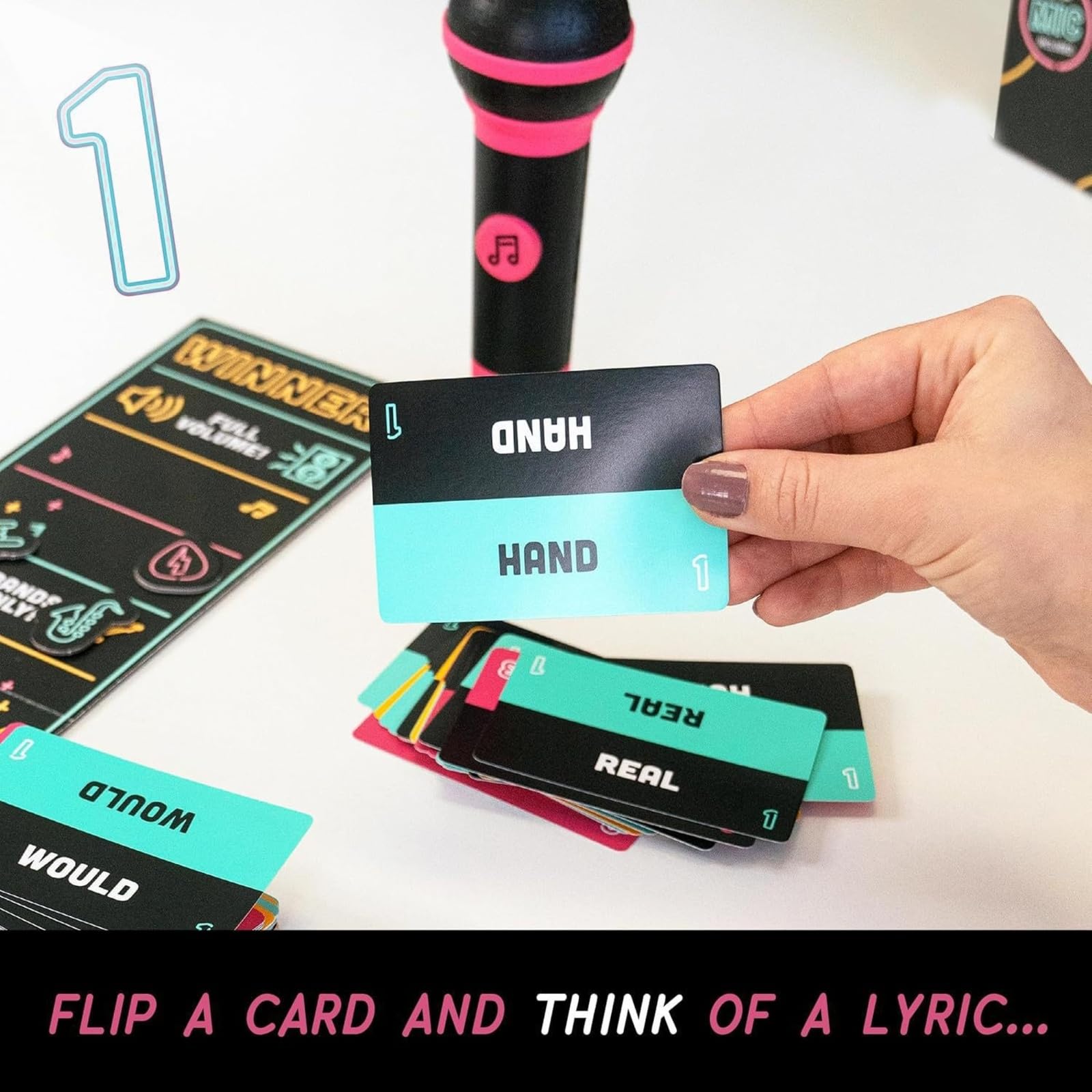 Grab the Mic: Music Party Game! Gather Your Mates for a Lyric Recall Challenge