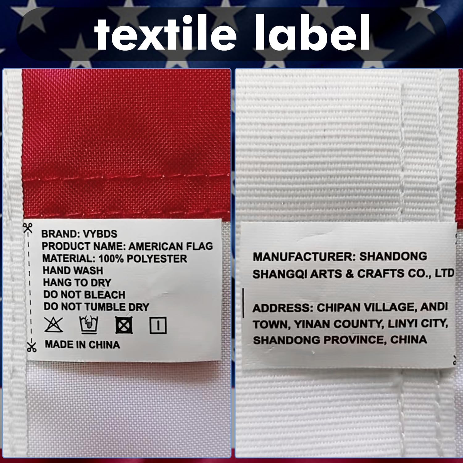 American Flags for Outside 3x5, Spun Polyester Tear-Resistant 3x5Ft Flag Heavy Duty Outdoor, All Weather Resistance American Flag with Embroidered Stars Sewn Stripes - Image 8
