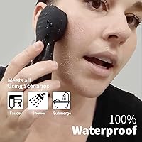 Vista 3 de Cepillo Exfoliante Facial de Silicona, NågraCoola CLIE 2.0 Cepillo de Limpieza Facial, Recargable, Impermeable, Cepillo Exfoliante Facial