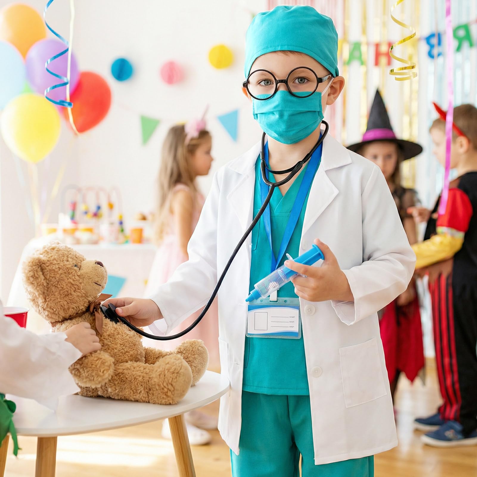 Harsever Doctor Costume Set (150), Green - Image 2
