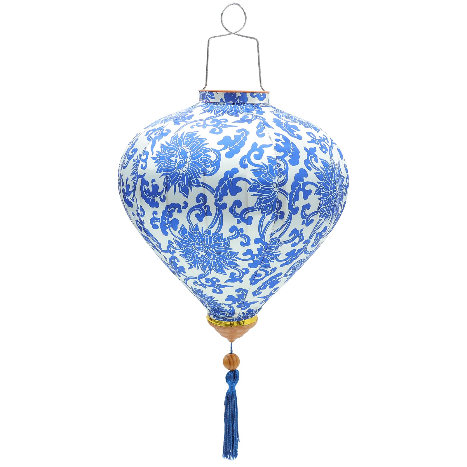 Lanterne chinoise en soie décoration solide pour festival extérieur