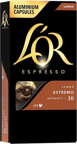 L'OR Café L'Or Cápsula Estremo - 10 Unidades - 52 Gramas