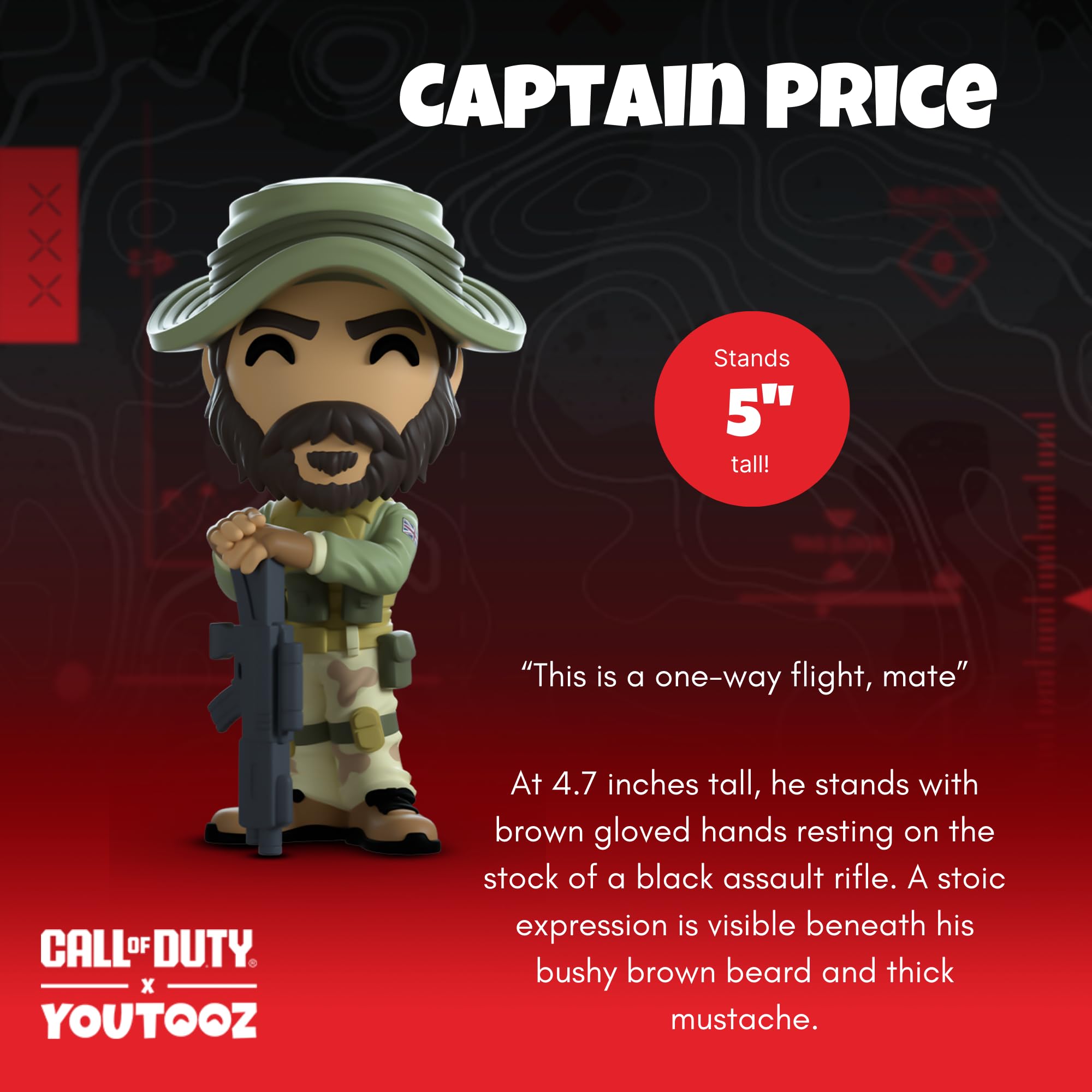 Call of Duty Vinyl Figurine Captain Price 11 cm