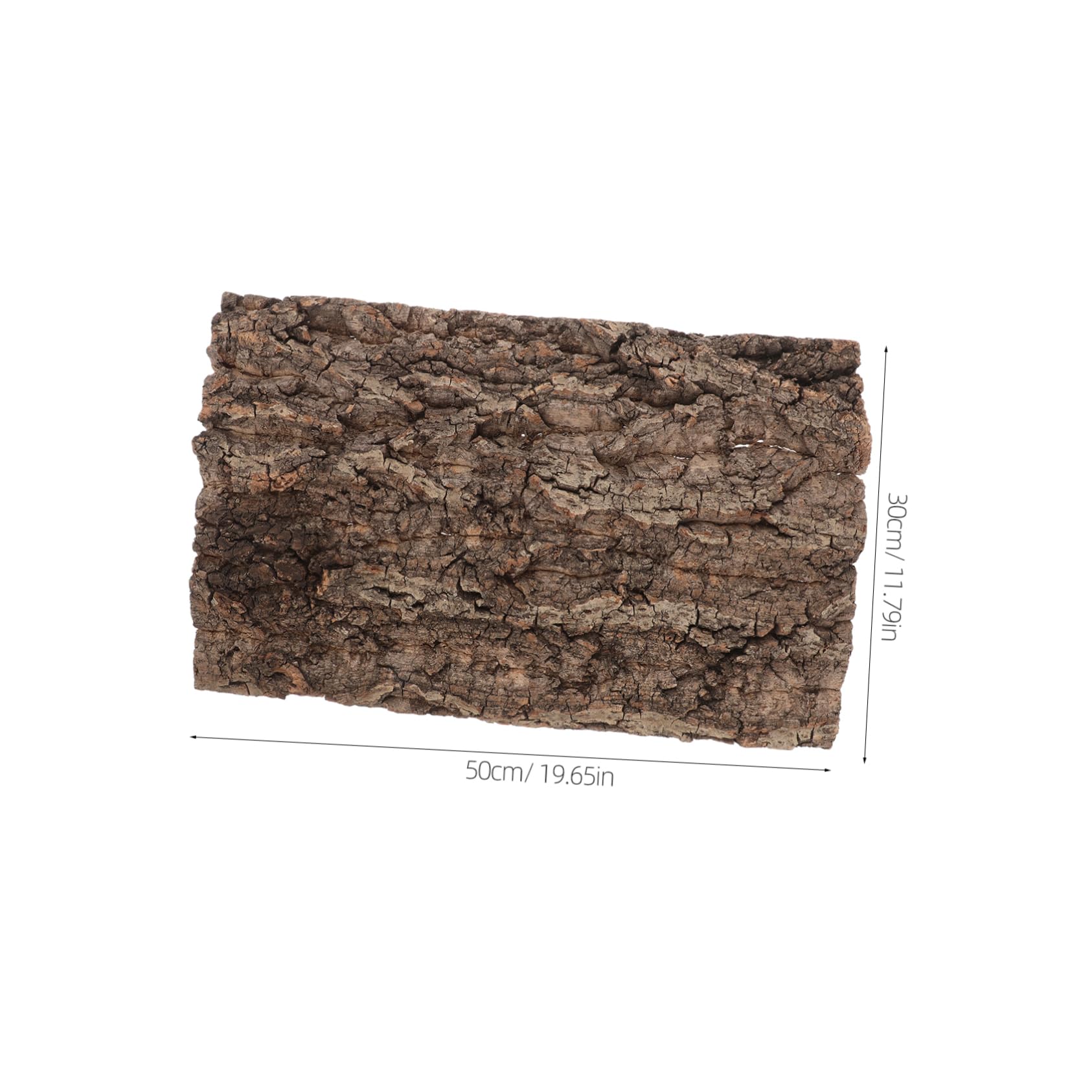 Decoración Natural De Corteza De Alcornoque para Terrarios y Acuarios De Reptiles Instalación Fácil y Ligera Atractivo Visual para Dragones Barbudos Geckos y Hábitats De
