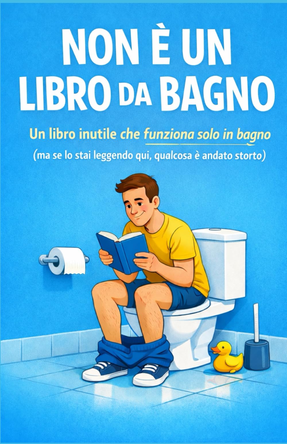 NON È UN LIBRO DA BAGNO: Un libro inutile che funziona solo in bagno - (ma se lo stai leggendo qui, qualcosa è andato storto)