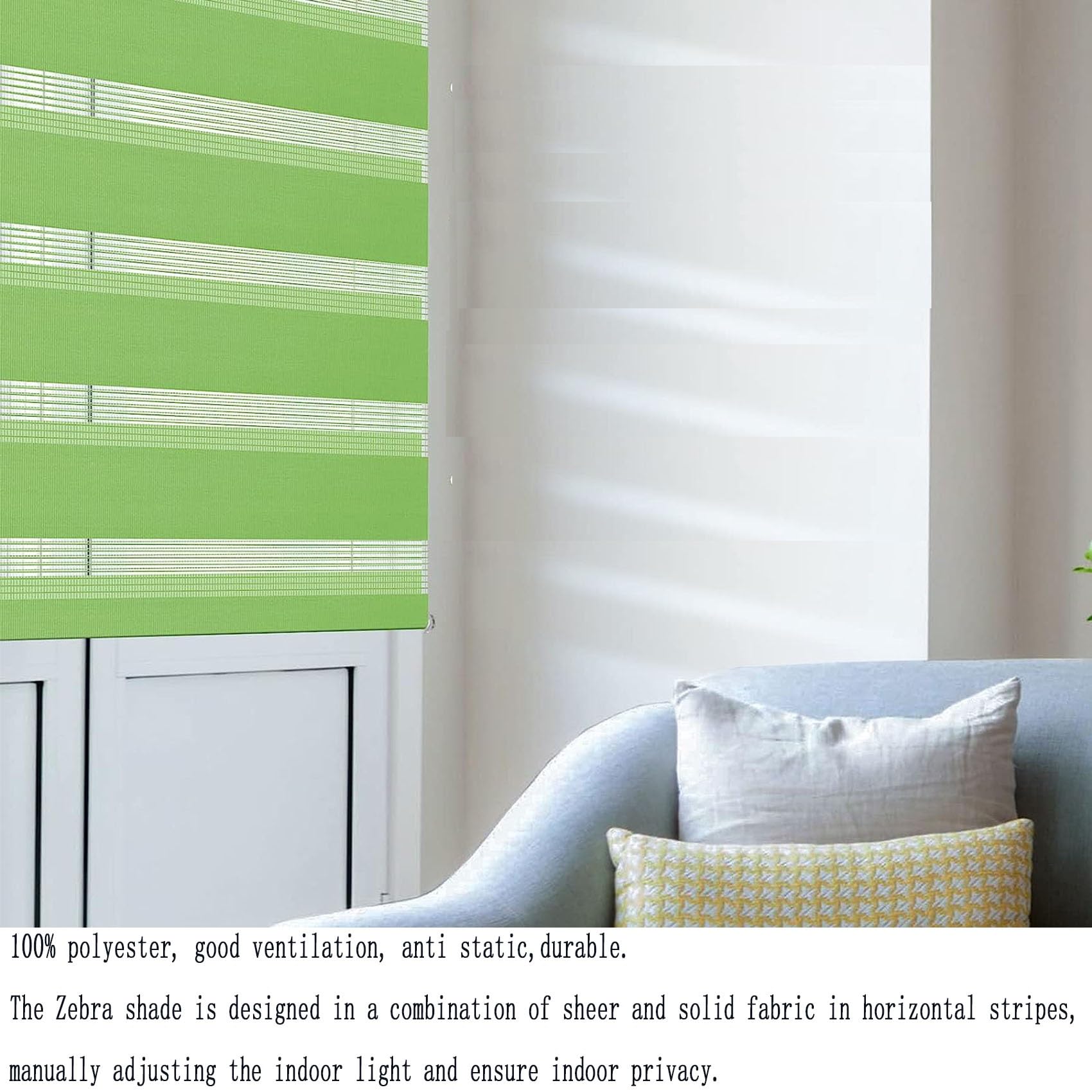 Amazon｜チェーン式 遮光 ロールカーテン 80 x 250 cm UVカット・防音