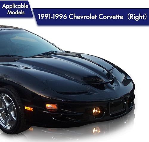 Miniatura 4 de Motor del faro delantero para Chevrolet Corvette 1991-1996 lado derecho del pasajero