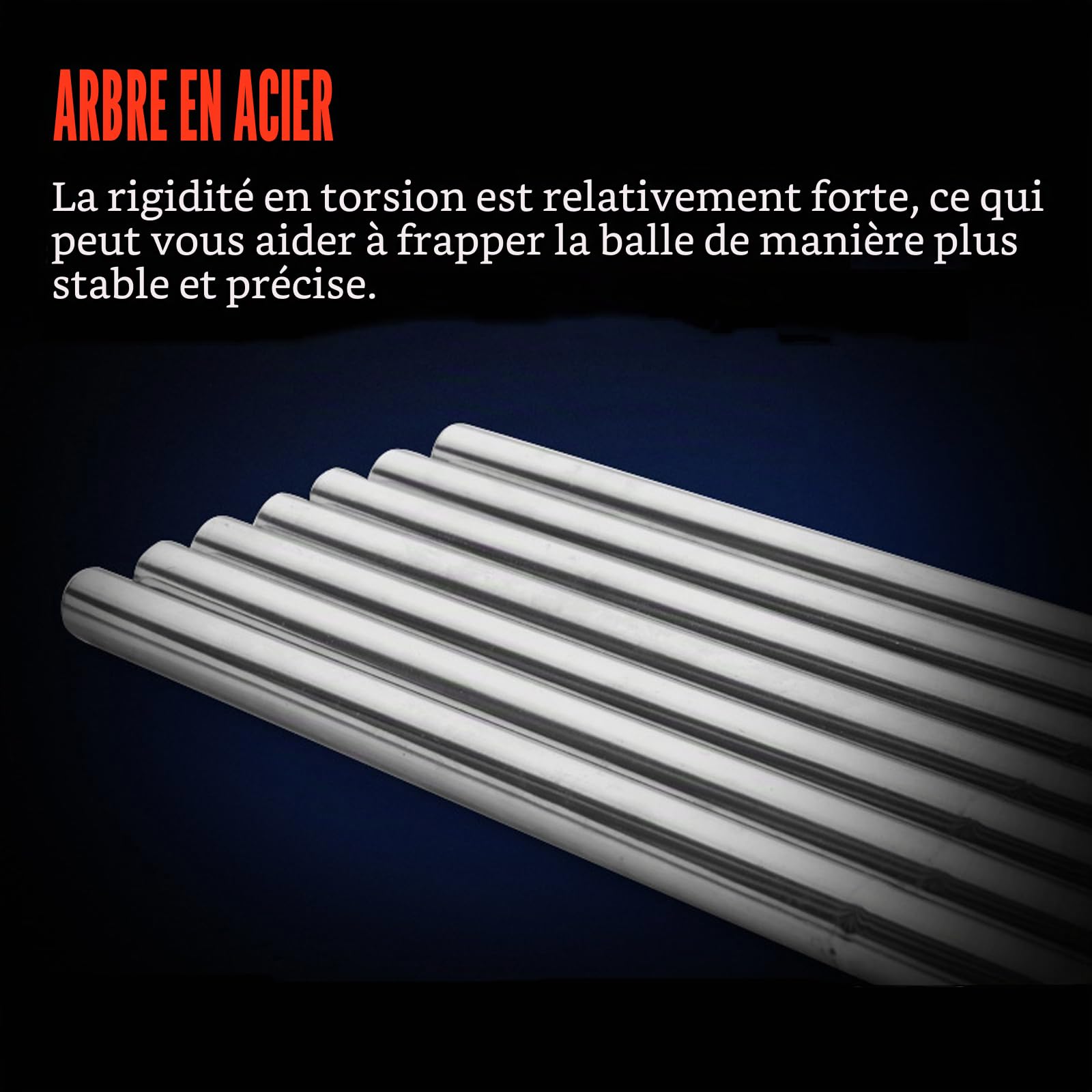 PGM Putter de golf – Putters à lame pour homme et femme – Easy Flop Shots – Légal pour tournoi – Pour droitier – Tige en acier