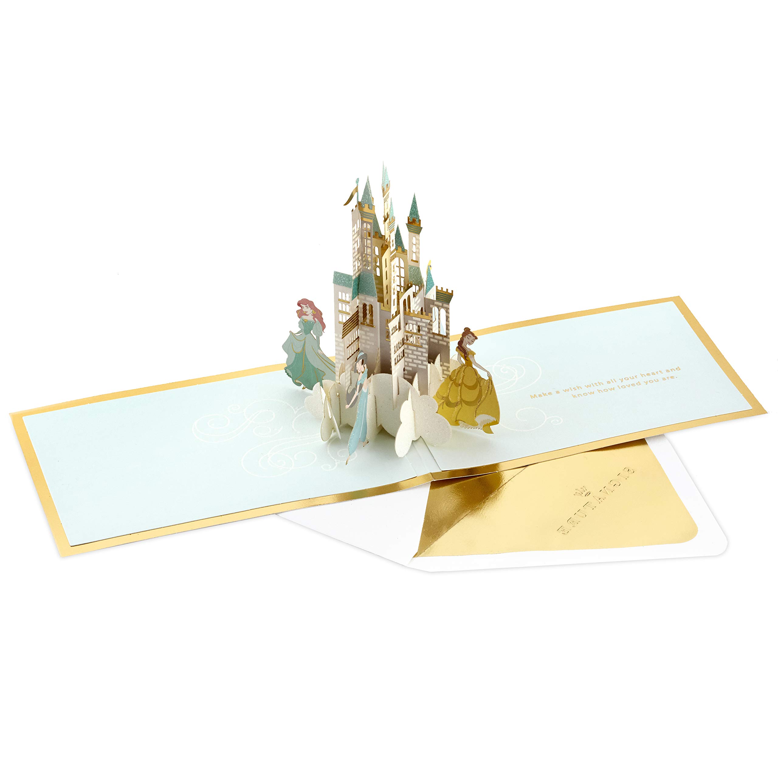 Hallmark Signature Paper Wonder Pop-Up-Geburtstagskarte (Disney Prinzessinnen)