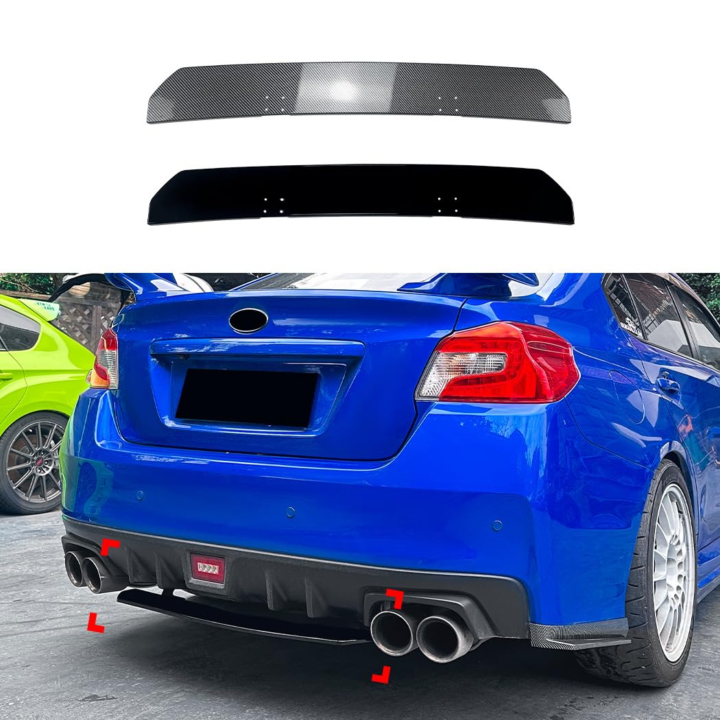 Amazon | 【AyGwbyx 】 リアアンダースポイラー スバル WRX S4 STI VAB