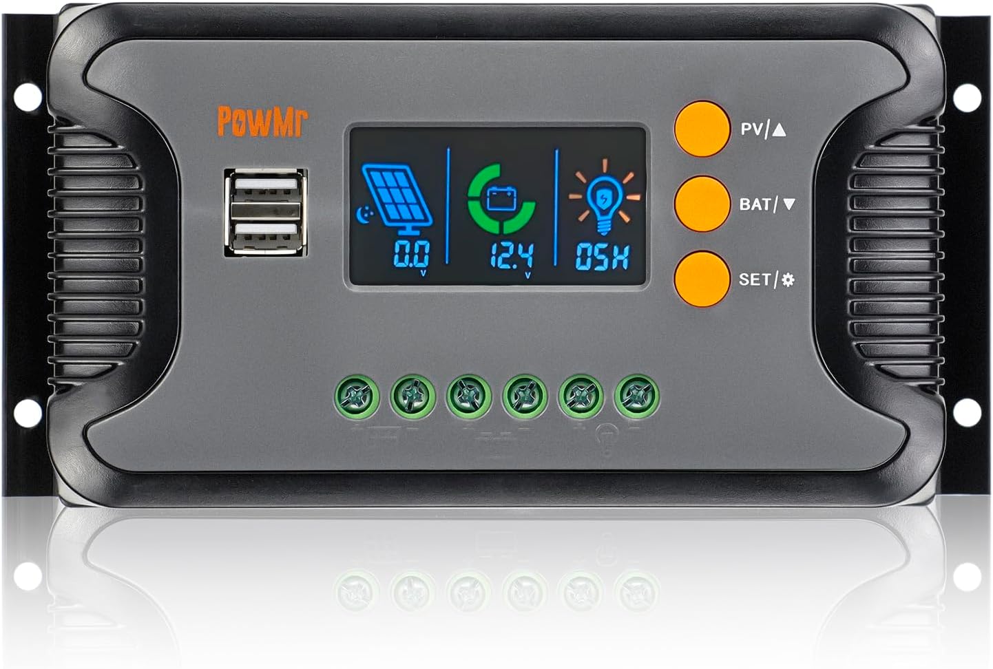 Amazon.com : 30A Solar Charge Controller 12V 24V 36V 48V Auto, Solar ...