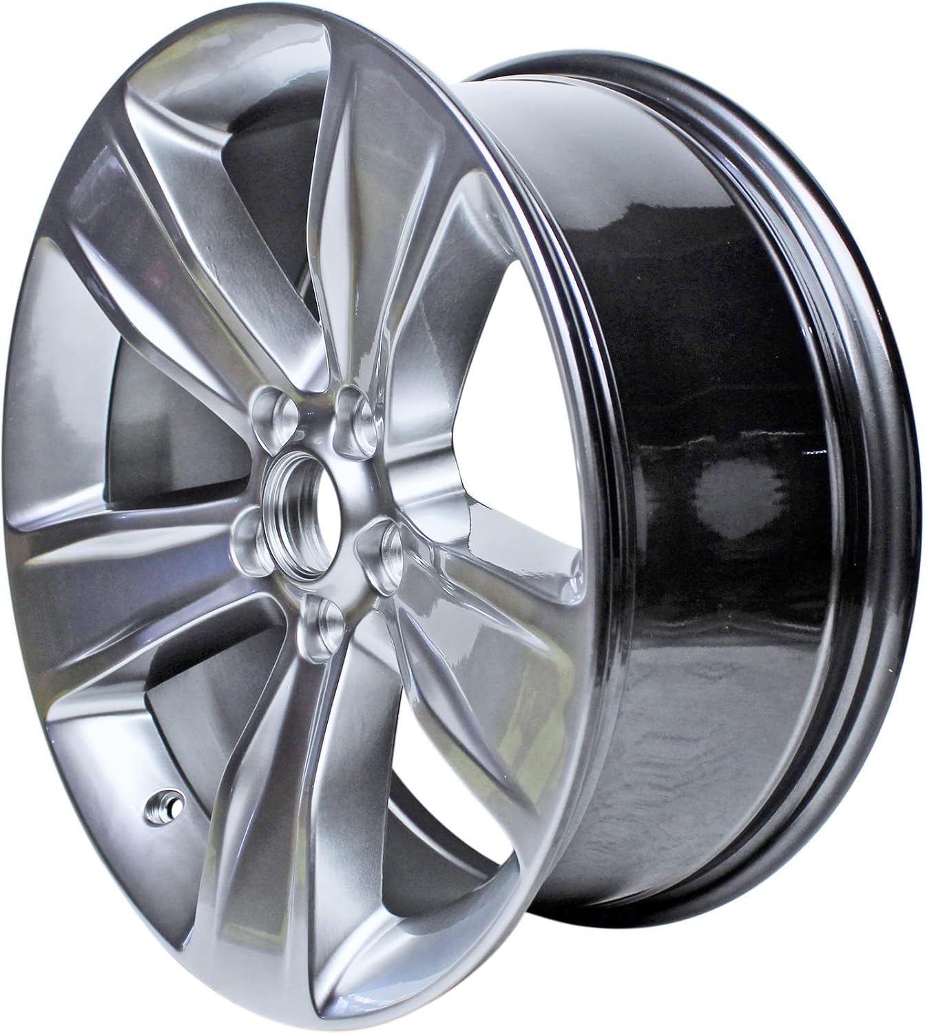 New 18 Inch Painted Hyper Silver Alloy Wheel Rim for Dodge Challenger RWD 2015-2023 Charger RWD 2015-2019 | ALY02521U77N