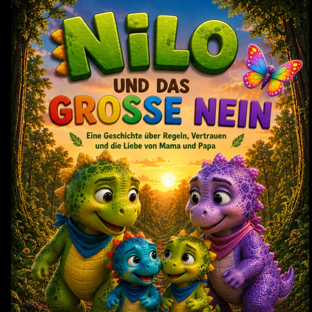 Nilo Dino und das große Nein: Eine Geschichte über Regeln, Vertrauen und die Liebe von Mama und Papa