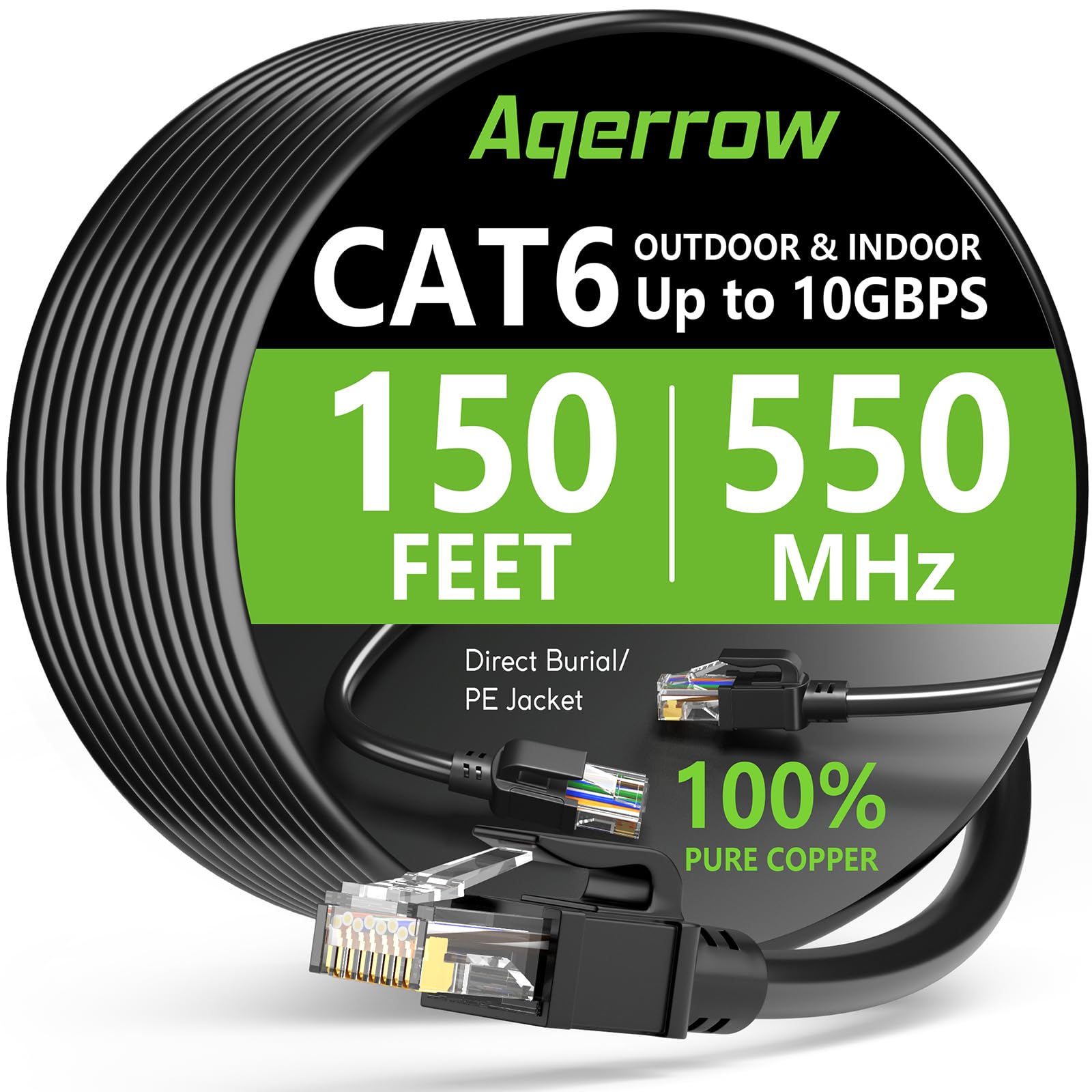 Aqerrow Cat6 150FT